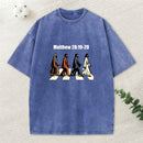Go And Make Disciples Christian Washed T-Shirt