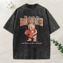 He Heals The Brokenhearted Christian Washed T-Shirt