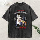 The Lord Is My Spotter I Lack Nothing Christian Washed T-Shirt