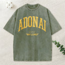 ADONAI My Lord Christian Washed T-Shirt