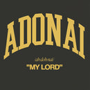 ADONAI My Lord Christian Washed T-Shirt