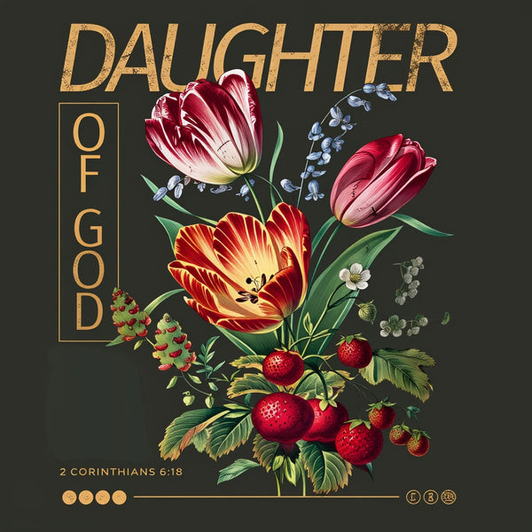Daughter Of God Christian Washed T-Shirt