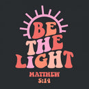 Be The Light Christian Washed T-Shirt