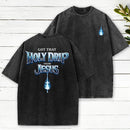 Jesus Got That Holy Drip Christian Washed T-Shirt
