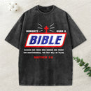 Hungry Grab A Bible Christian Washed T-Shirt