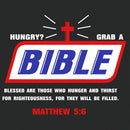 Hungry Grab A Bible Christian Washed T-Shirt
