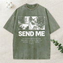Send Me Christian Washed T-Shirt