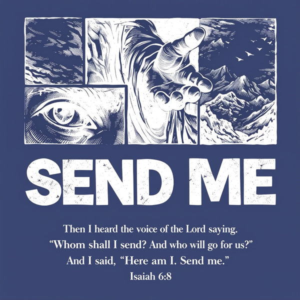 Send Me Christian Washed T-Shirt