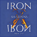Iron Sharpens Iron Christian Washed T-Shirt