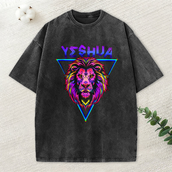 Yeshua Christian Washed T-Shirt