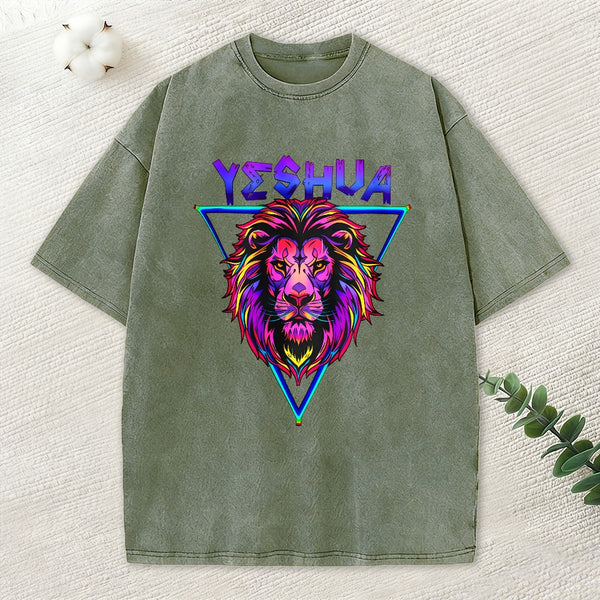 Yeshua Christian Washed T-Shirt