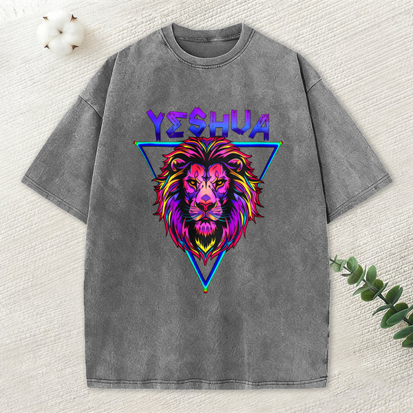 Yeshua Christian Washed T-Shirt