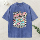 Made To Worship Christian Washed T-Shirt