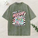 Made To Worship Christian Washed T-Shirt