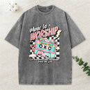 Made To Worship Christian Washed T-Shirt