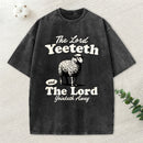 The Lord Yeeteth Christian Washed T-Shirt