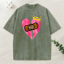 Jesus Heals Christian Washed T-Shirt