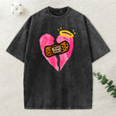 Jesus Heals Christian Washed T-Shirt