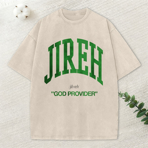 Jireh Christian Washed T-Shirt