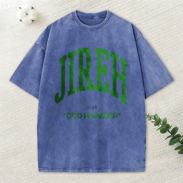 Jireh Christian Washed T-Shirt