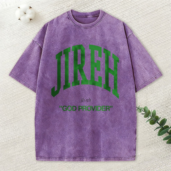 Jireh Christian Washed T-Shirt