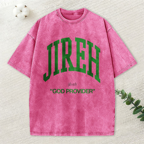 Jireh Christian Washed T-Shirt