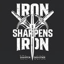 Iron Sharpens Iron Christian Washed T-Shirt