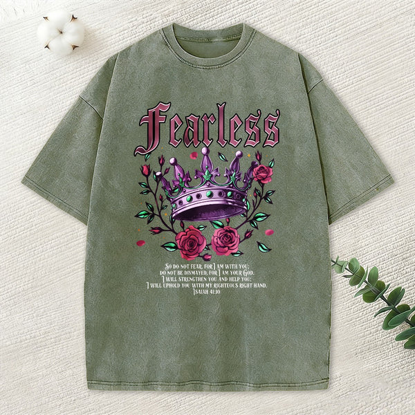 Fearless Christian Washed T-Shirt