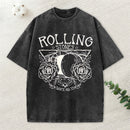 The Stone Was Rolled Away Retro Christian Washed T-Shirt