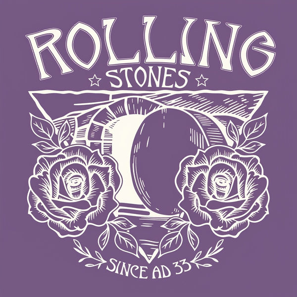 The Stone Was Rolled Away Retro Christian Washed T-Shirt