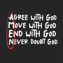 Amen Agree With God Christian Washed T-Shirt