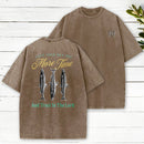 Cast Your Net One More Time Christian Washed T-Shirt