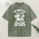 One More Rep For Jesus Christian Washed T-Shirt