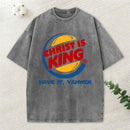 Christ Is King Christian Washed T-Shirt