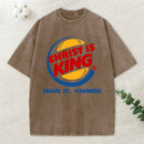Christ Is King Christian Washed T-Shirt