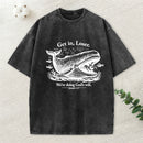 Get In Loser We're Doing God's Will Christian Washed T-Shirt