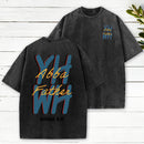 Loved By Her Man Him Woman Christian Couple Washed T-Shirt