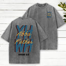 Loved By Her Man Him Woman Christian Couple Washed T-Shirt