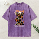 Saint Michael Archangel Christian Washed T-Shirt