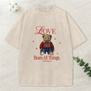 Love Bears All Things Christian Washed T-Shirt