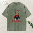 Love Bears All Things Christian Washed T-Shirt
