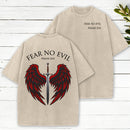 Fear No Evil Christian Washed T-Shirt