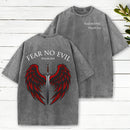 Fear No Evil Christian Washed T-Shirt