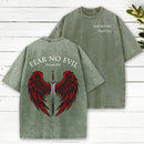Fear No Evil Christian Washed T-Shirt