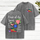 Fruit Of The Spirit Christian Washed T-Shirt