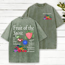 Fruit Of The Spirit Christian Washed T-Shirt