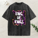 King Of Kings YHWH Christian Washed T-Shirt
