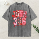 You Are So Loved Christian Washed T-Shirt