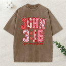 You Are So Loved Christian Washed T-Shirt