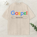 Gospel Search For Truth Christian Washed T-Shirt